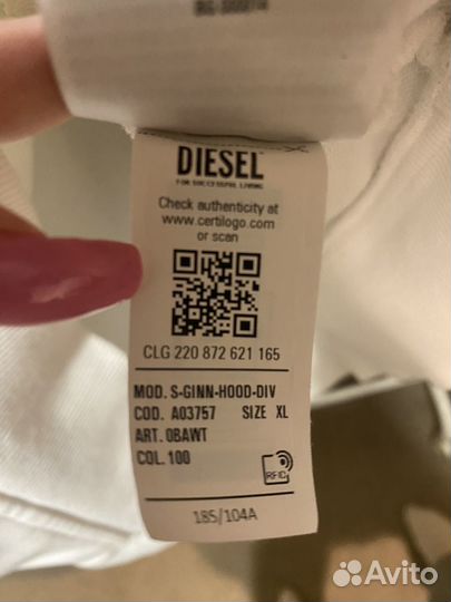 Худи diesel новое оригинал