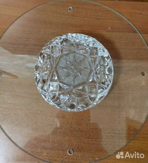 Пепельница хрустальная СССР