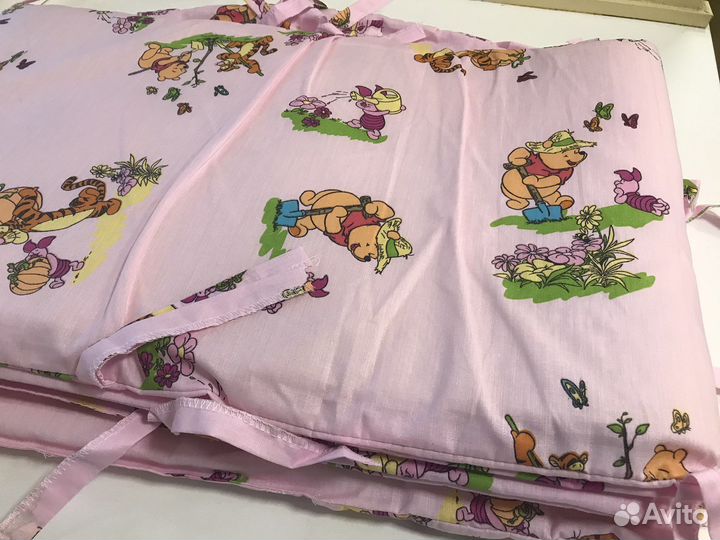 Бортики в кроватку для новорожденных новый