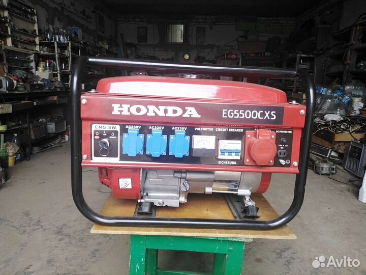 Генератор бензиновый honda eg 5500cxs