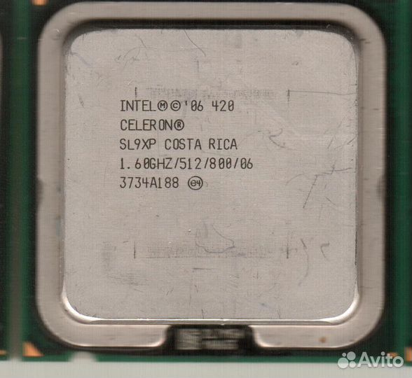 Процессор Intel Celeron 420 1.6 GHz/ 512K S-775