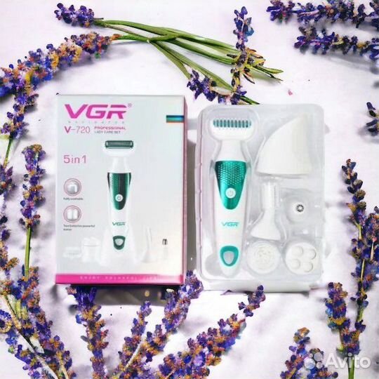 Женский эпилятор VGR V-720 5 в 1