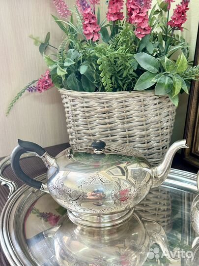 Чайный набор. Серебрение. Англия