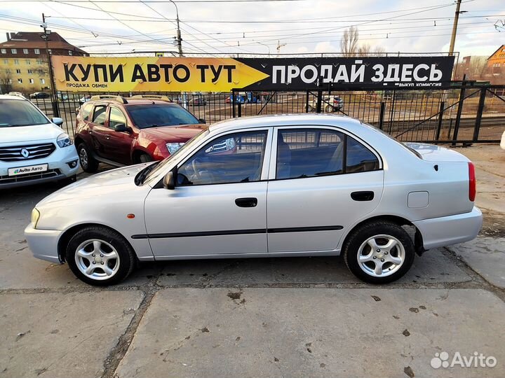 Hyundai Accent 1.5 AT, 2008, 160 000 км