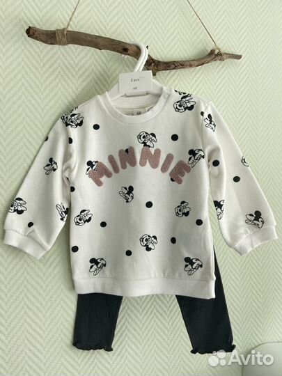 Костюм для девочки Minnie Mouse H&M 86