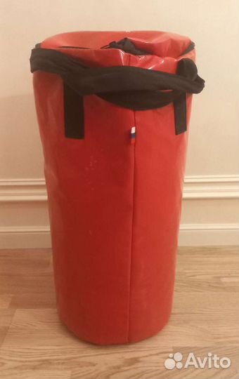 Боксерский мешок кожаный