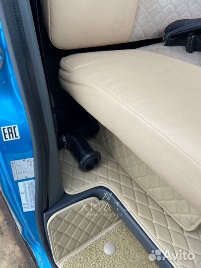 3D коврики из экокожи для ГАЗель Next