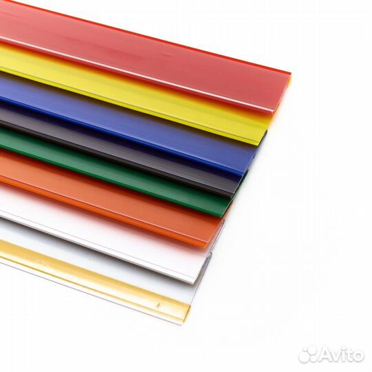 Ценникодержатель полочный самоклеющийся DBR39 дли