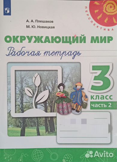 Рабочая тетрадь окружающий 3 класс