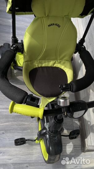 Детский трехколесный велосипед коляска