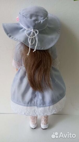 Кукла из папье маше, интерьерная, ручной работы