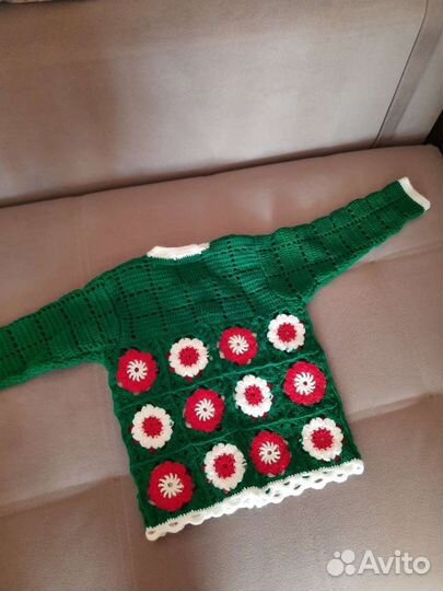 Новая Кофта шерстяная 110-116