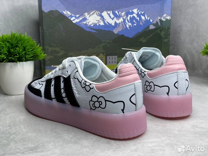 Кроссовки Adidas Samba Hello Kitty