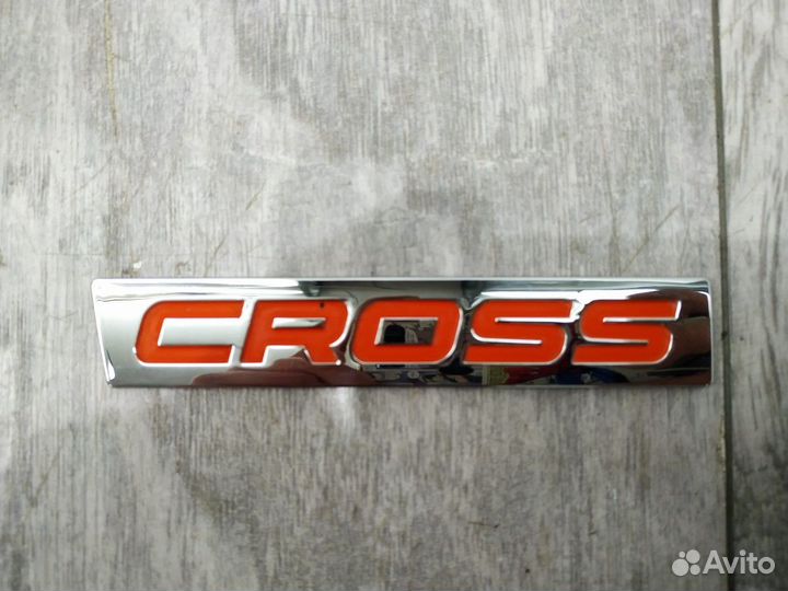 Эмблема надпись cross LADA Vesta Веста