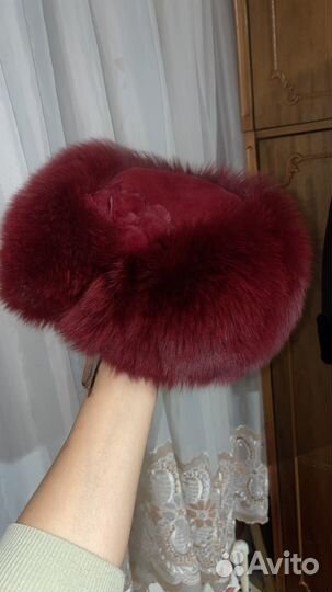 Шапка песец