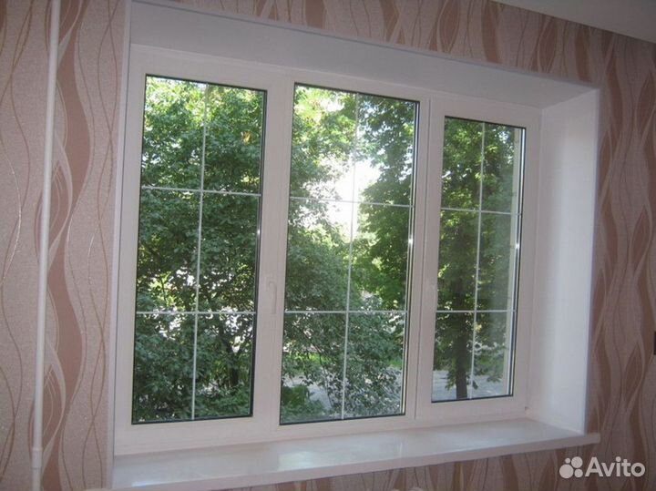 Пластиковые окна пвх / Окно с установкой