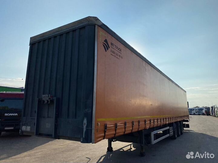 Полуприцеп тентованный Meusburger Новтрак SP-345PR, 2017