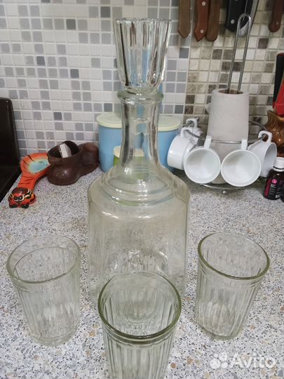 Штофы и графины СССР