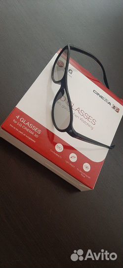 3D очки Cinema LG(4шт)