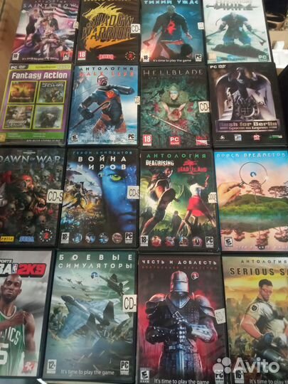 Игровые диски на пк