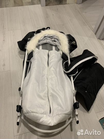 Детские санки коляска бу