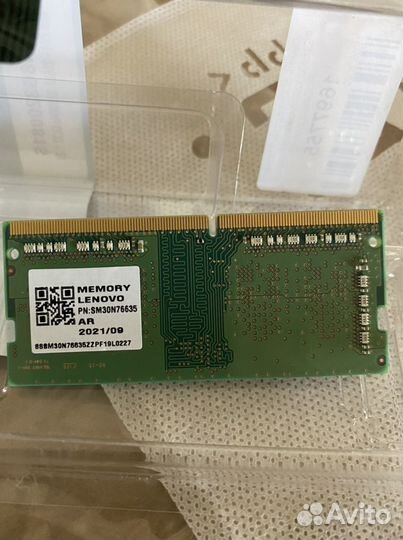 Оперативная память для ноутбука DDR4 samsung 4 Gb