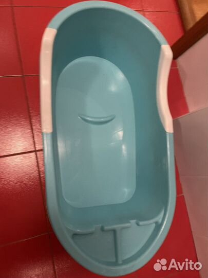 Ванночка для купания+горка+сидение