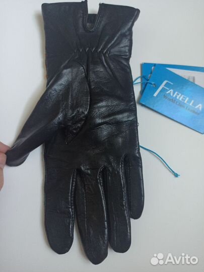 Новые Перчатки кожаные бренд Farella