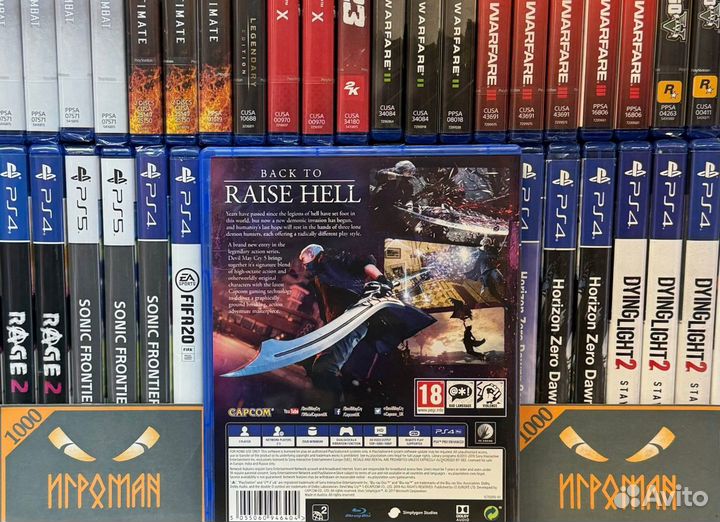 Игры PS4 Devil may cry 5