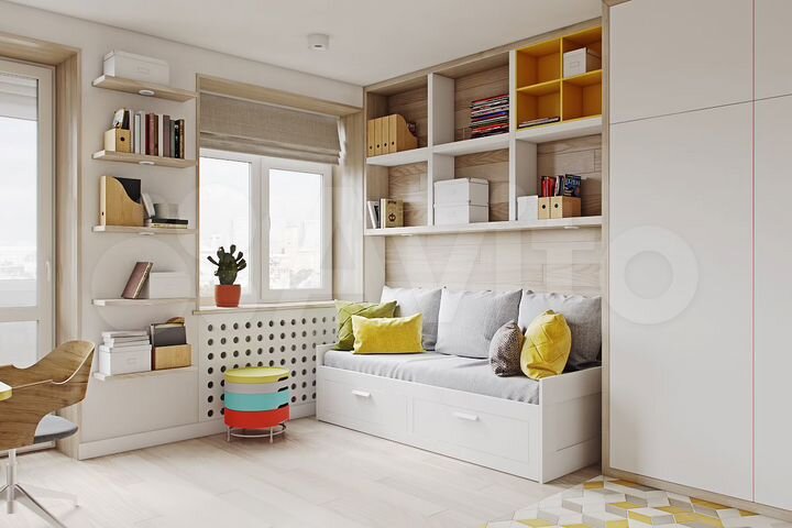 3-к. апартаменты, 50,6 м², 7/9 эт.