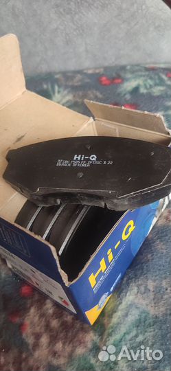 Тормозные колодки передние на hyundai sonata YF