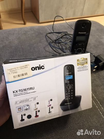 Panasonic телефон беспроводной