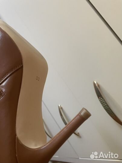 Ботильоны женские натуральная кожа