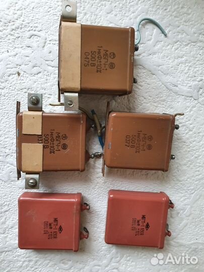 Конденсаторы СССР