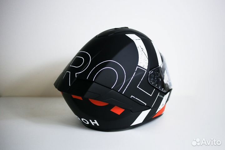 Мотошлем matryx scope orange matt