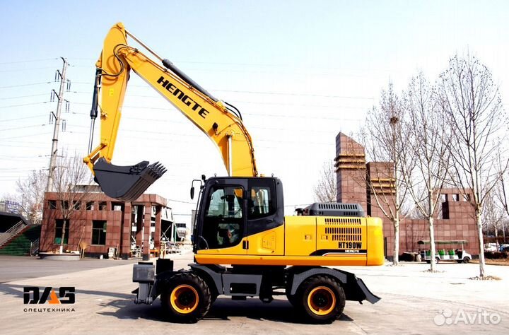Колёсный экскаватор HENGTE HT190W, 2023