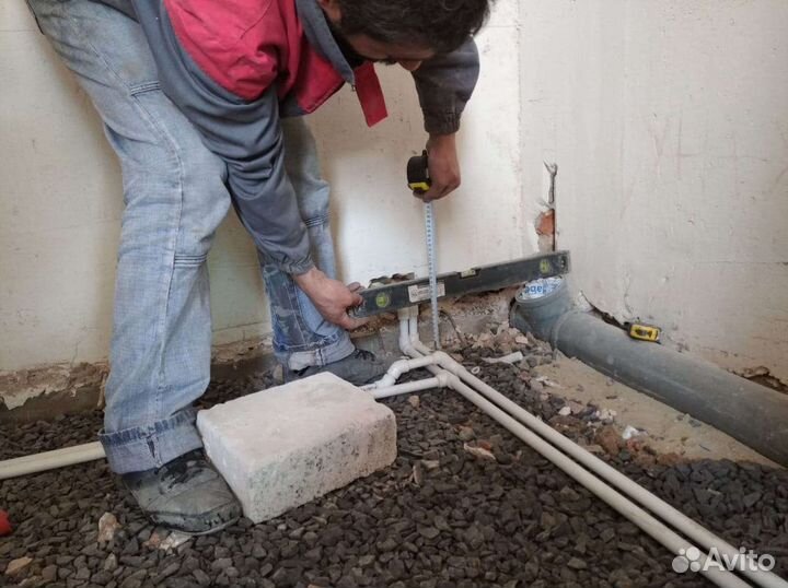 Услуги сантехника. Отопление,водопровод,кализ