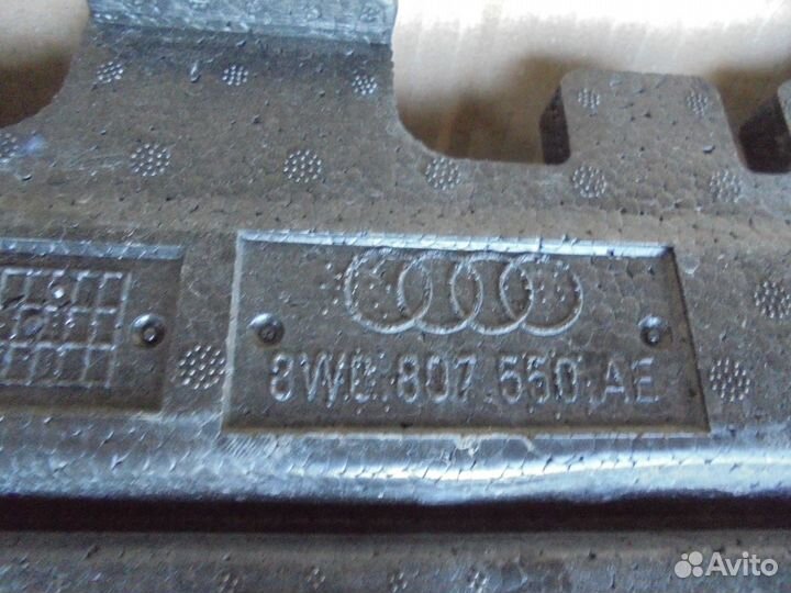 Абсорбер переднего бампера Audi A4 B9