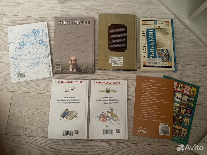 Книги 6+ пакетом (школьная программа)