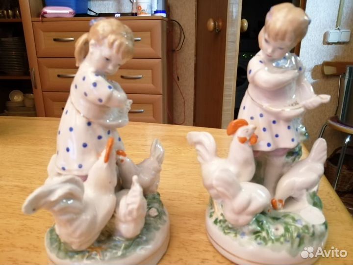 Фарфоровые статуэтки 50-х годов СССР