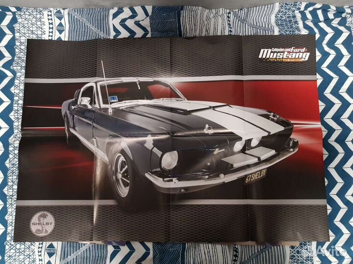 Ford mustang 1967 shelby gt-500 deagostini