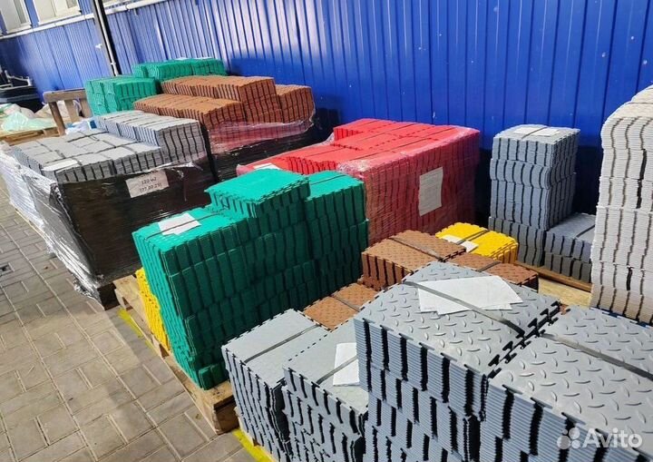 Пвх плитка в гараж