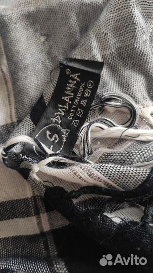 Шарф платок палантин большой хлопок