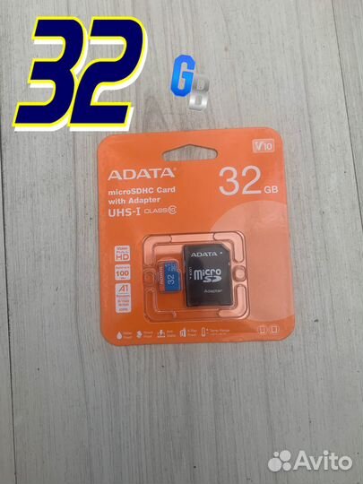 Карта памяти micro sd 32 гб