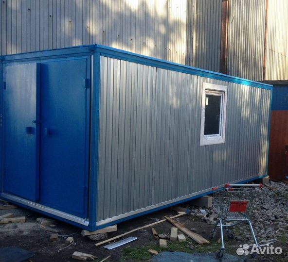 Бытовка склад бкс-05, распашонка - (осп)