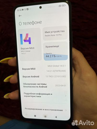 Xiaomi redmi note 10 pro 128