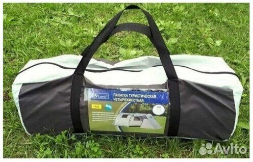 Палатка туристическая 4 местная с тамбуром