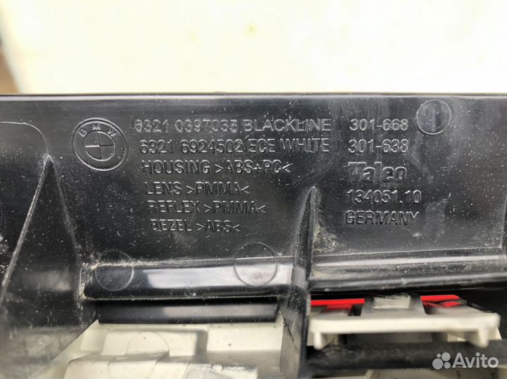 Фонарь задний BMW 1 Е87 Е81 оригинал