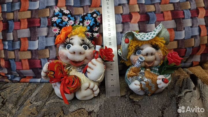 Куклы из капрона ручной работы