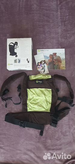 Эрго-рюкзак Boba Carrier organic